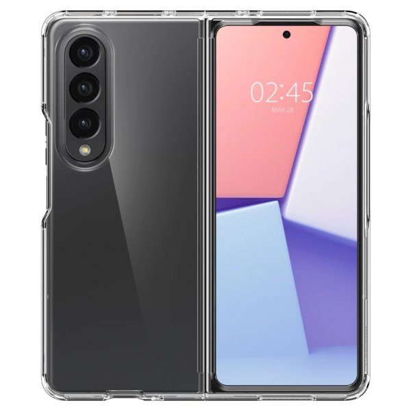 Spigen Samsung Galaxy Z Fold 4 Suojakuori Crystal Hybrid Crystal Clear