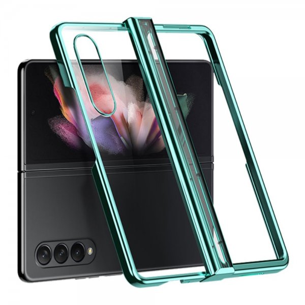 Samsung Galaxy Z Fold 4 Kuori, Kullattu Reuna, Vihreä
