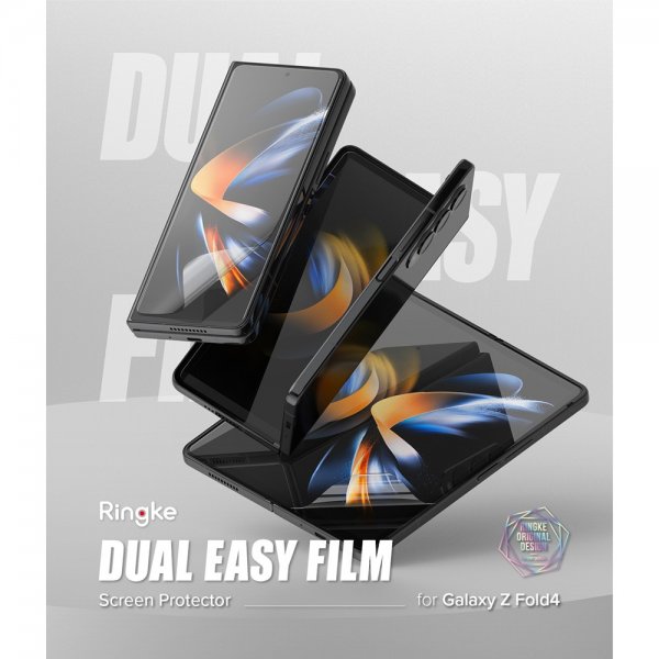 Ringke Samsung Galaxy Z Fold 4 -näytönsuoja Dual Easy Film