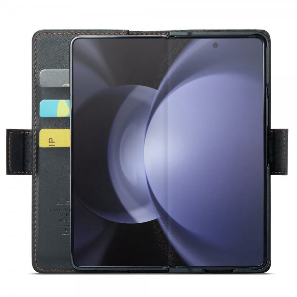 CaseMe Samsung Galaxy Z Fold 5 Kotelo 023 Series Musta