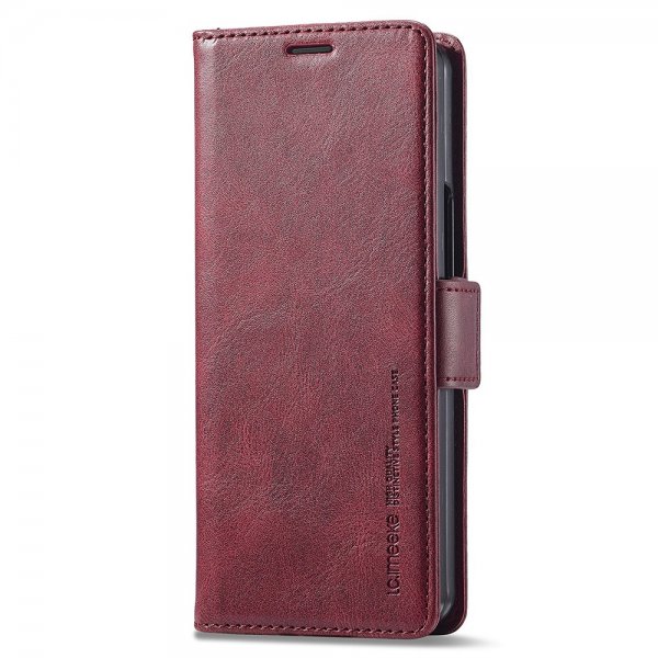 Lc.Imeeke Samsung Galaxy Z Fold 5 Kotelo korttipaikalla, punainen