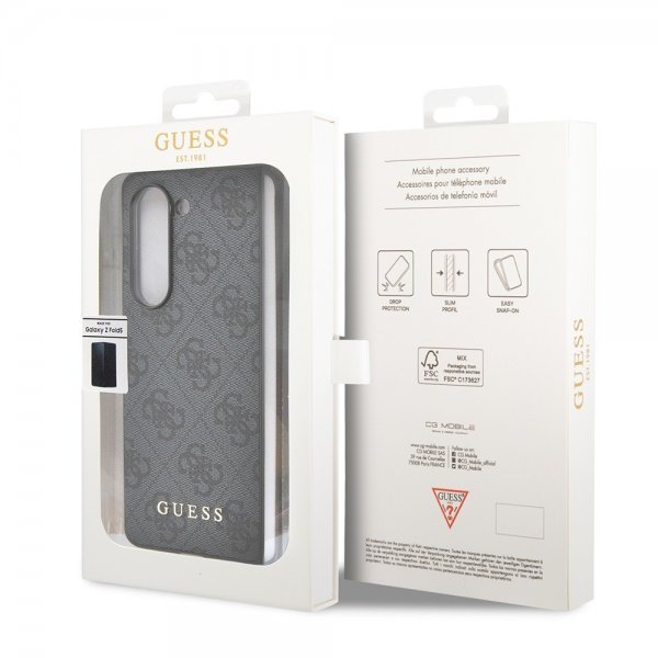 Guess Samsung Galaxy Z Fold 5 -kuoret 4G Charm - Harmaa
