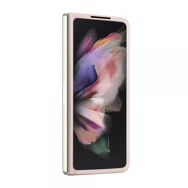 Guess Samsung Galaxy Z Fold 5 -kuoret 4G Metal Triangle Strass Pink