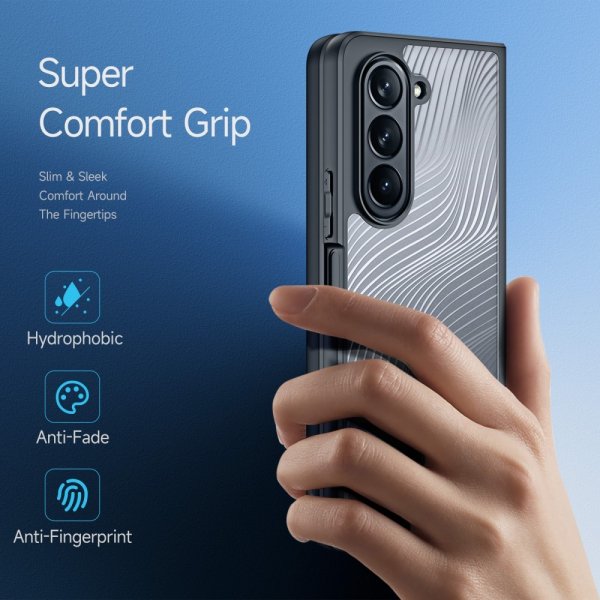Dux Ducis Samsung Galaxy Z Fold 5 -kuori Aimo Series Musta