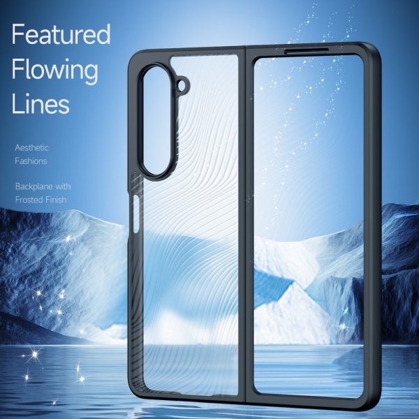 Dux Ducis Samsung Galaxy Z Fold 5 -kuori Aimo Series Musta