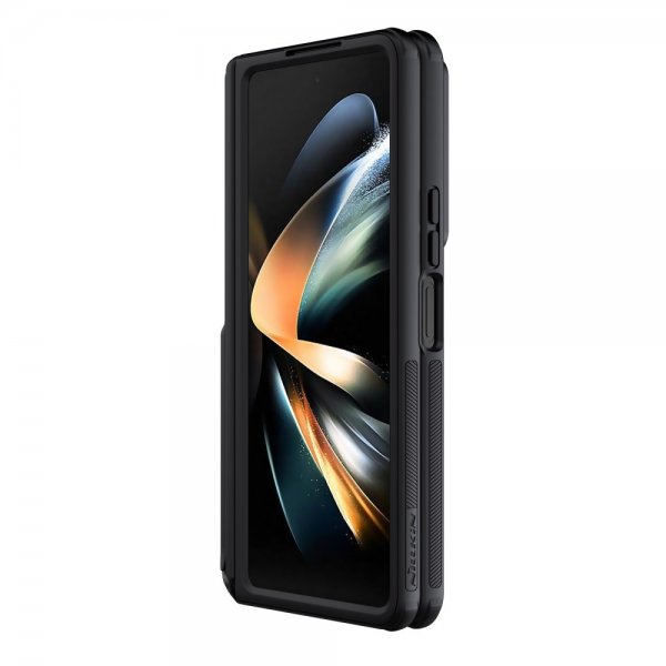 Nillkin Samsung Galaxy Z Fold 5 -suojakuori CamShield Kickstand, musta