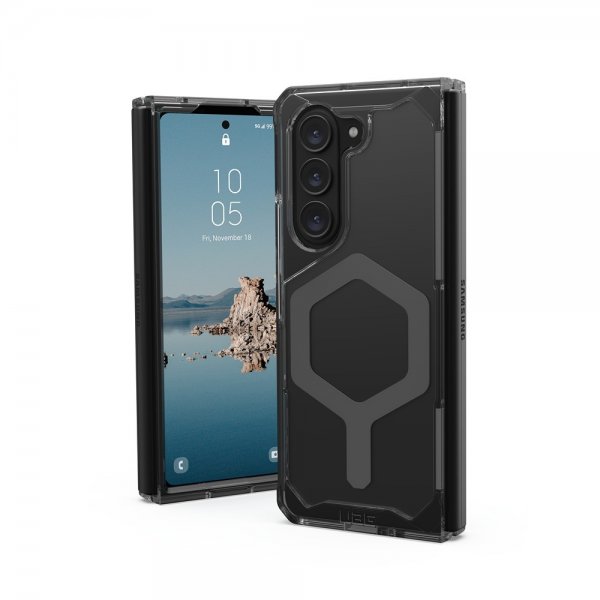 Urban Armor Gear (UAG) Samsung Galaxy Z Fold 5 -kuori Plyo Pro MagSafe Ash/Space Grey