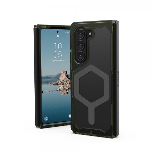 Urban Armor Gear (UAG) Samsung Galaxy Z Fold 5 -suojakuori Plyo Pro MagSafe Olive/Space Grey