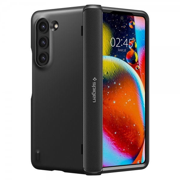 Spigen Samsung Galaxy Z Fold 5 -kuori Slim Armor Pro musta