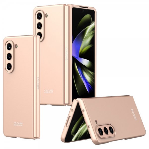 GKK Samsung Galaxy Z Fold 5 kuori Slim ruusukulta