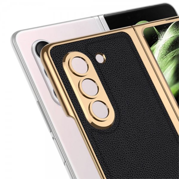 GKK Samsung Galaxy Z Fold 5 -kuori Stripe, musta