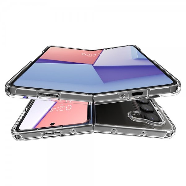 Spigen Samsung Galaxy Z Fold 5 -kuori, Ultra Hybrid Crystal Clear