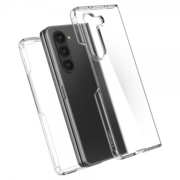 Spigen Samsung Galaxy Z Fold 5 -kuori, Ultra Hybrid Crystal Clear