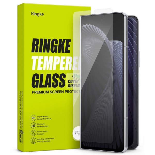 Ringke Samsung Galaxy Z Fold 5 -näytönsuoja, kansinäytön suojalasi