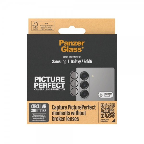 PanzerGlass Samsung Galaxy Z Fold 6 Kameran suojaus PicturePerfect