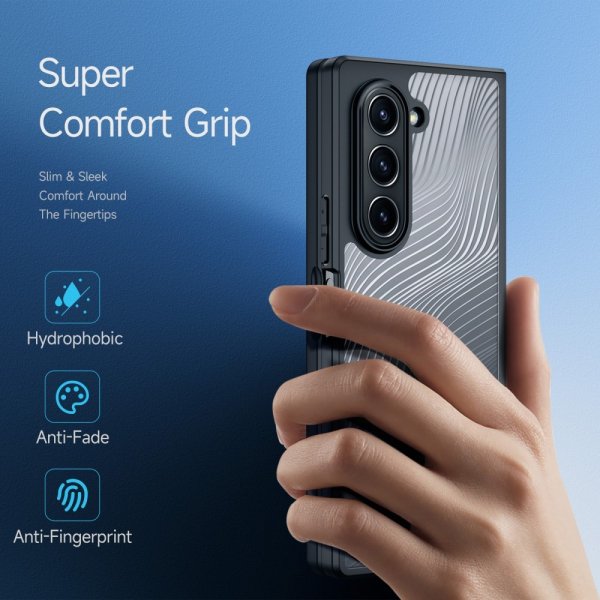 Dux Ducis Samsung Galaxy Z Fold 6 Kuori Aimo Series Musta