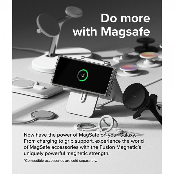 Ringke Samsung Galaxy Z Fold 6 Kuori Fusion Magnetic Läpinäkyvä