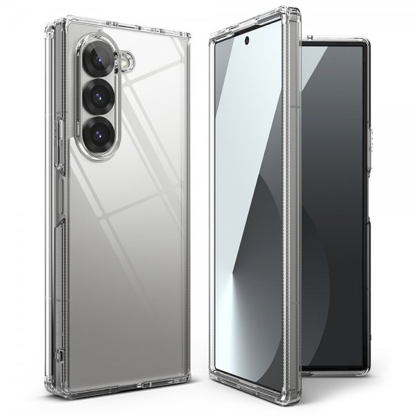 Ringke Samsung Galaxy Z Fold 6 -suojakuori, Fusion, läpinäkyvä