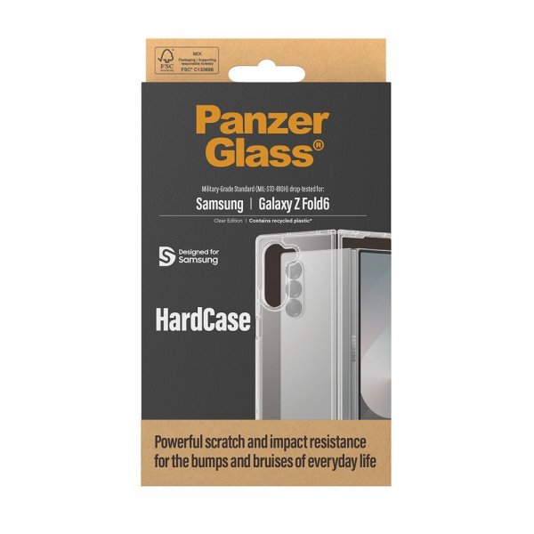 PanzerGlass Samsung Galaxy Z Fold 6 Kuori Kovakuori Läpinäkyvä