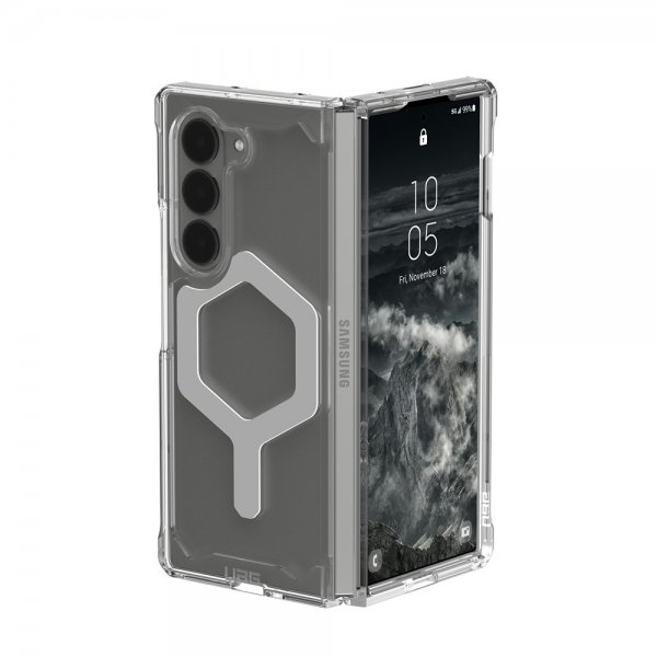 Urban Armor Gear (UAG) Samsung Galaxy Z Fold 6 Kuori Plyo Pro MagSafe Ice/Silver