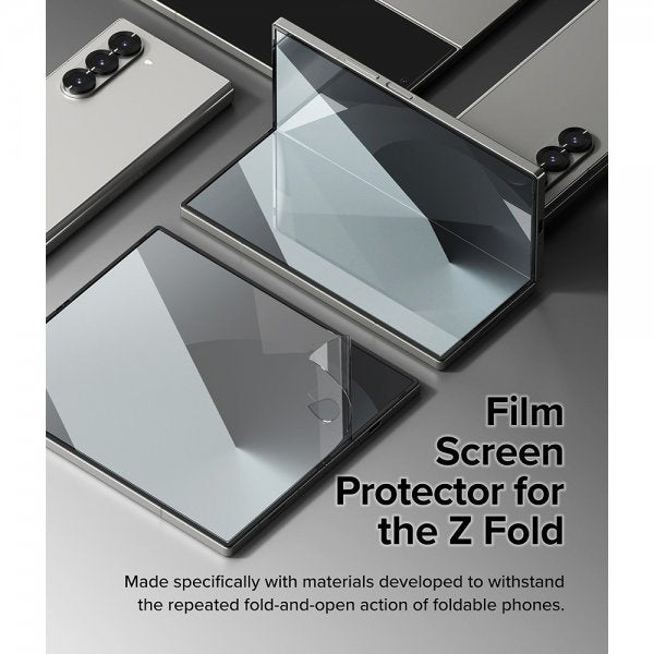 Ringke Samsung Galaxy Z Fold 6 -näytönsuoja Dual Easy Film 2-pakkaus