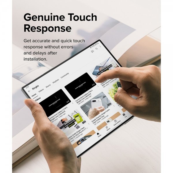 Ringke Samsung Galaxy Z Fold 6 -näytönsuoja Dual Easy Film 2-pakkaus