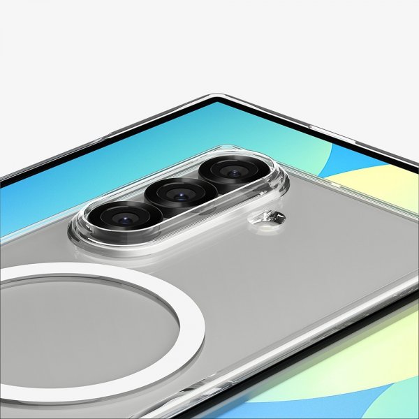 Spigen Samsung Galaxy Z Fold 7 Kuori Air Skin MagFit Kirkas Valkoinen
