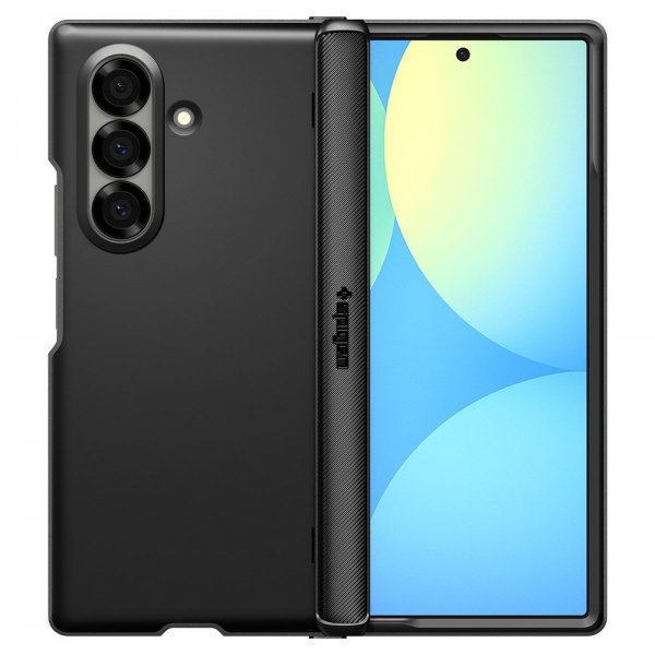 Spigen Samsung Galaxy Z Fold 7 Kuori Slim Armor Pro MagFit Musta