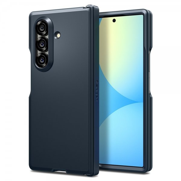 Spigen Samsung Galaxy Z Fold 7 Kuori Tough Armor Pro MagFit Metal Slate