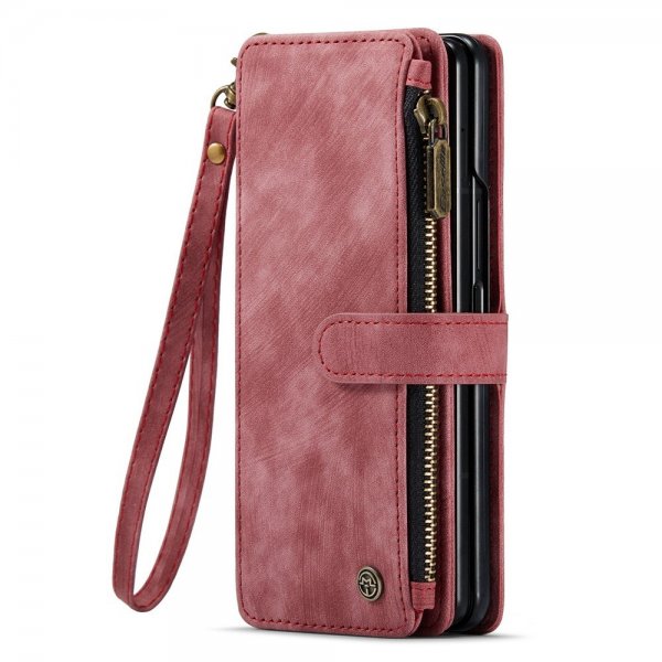 CaseMe Samsung Galaxy Z Fold3 -kotelo C30-sarja, punainen