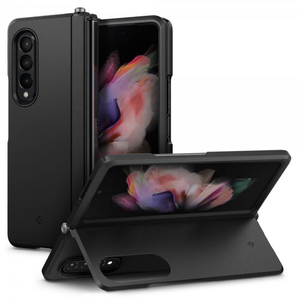 Spigen Samsung Galaxy Z Fold3 -kuori, Neo Hybrid S, musta