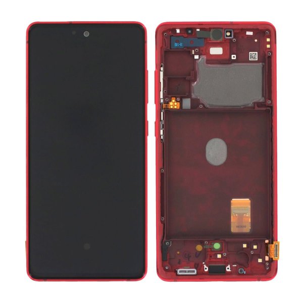 Samsung S20 FE 4G -näyttö LCD-näytöllä alkuperäinen - punainen