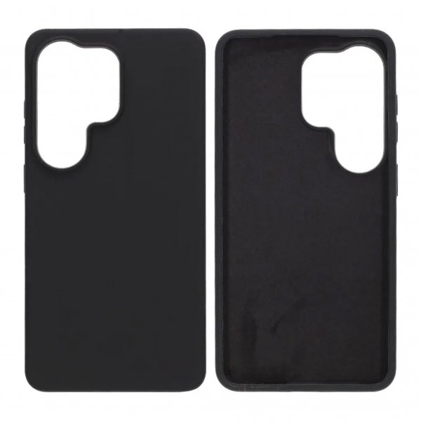 Rvelon Samsung Galaxy S26 Ultra Kuori Silikoni Musta