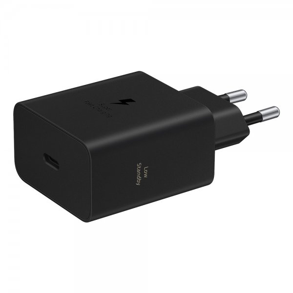 Samsung Alkuperäinen Laturi 60W Virta-adapteri USB-C Musta