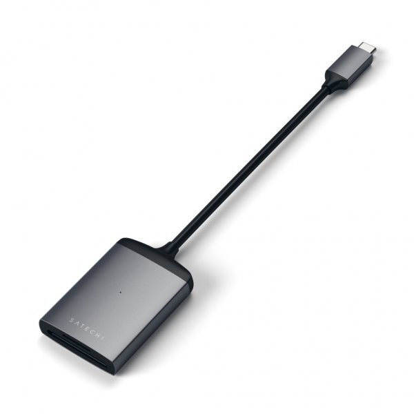 Satechi USB-C UHS-II -muistikortinlukija Space Gray