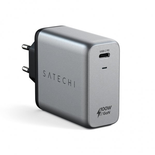 Satechi 100 W USB-C PD -seinälaturi GaN