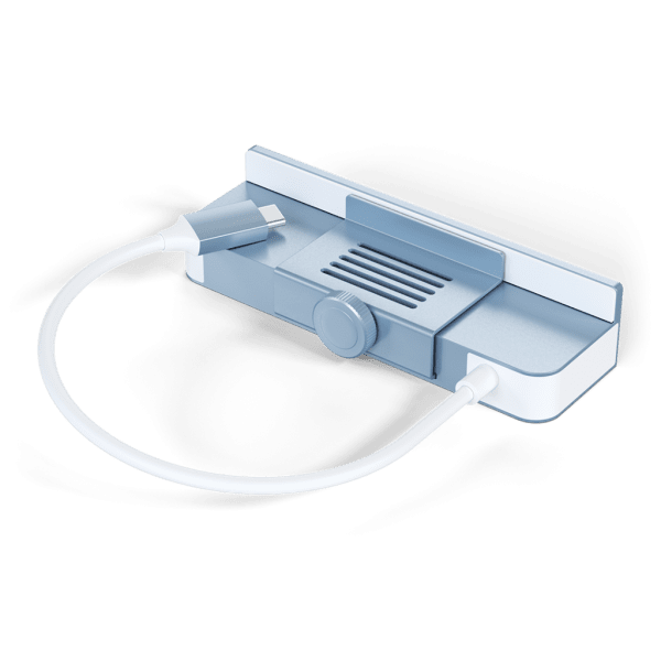 Satechi USB-C Clamp Hub, sininen