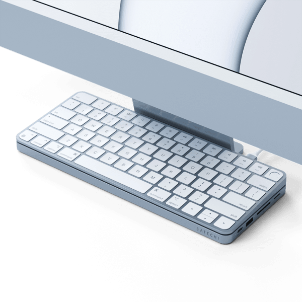 Satechi Universal Adapter USB-C Slim Dock 24” iMac Sininen