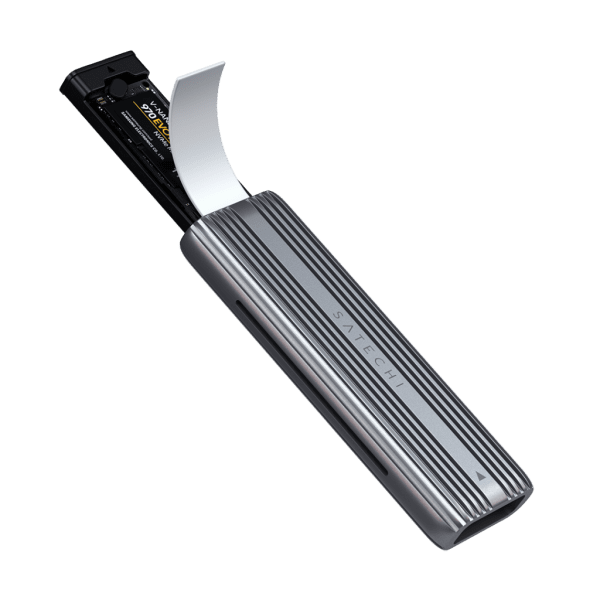 Satechi USB-C NVMe- ja SATA SSD-kotelo