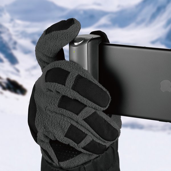 Just Mobile Kamerapidin Shutter Grip Musta