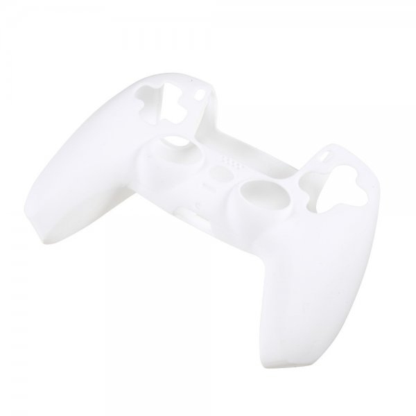 Silikonisuojus PlayStation 5 -ohjaimelle, valkoinen