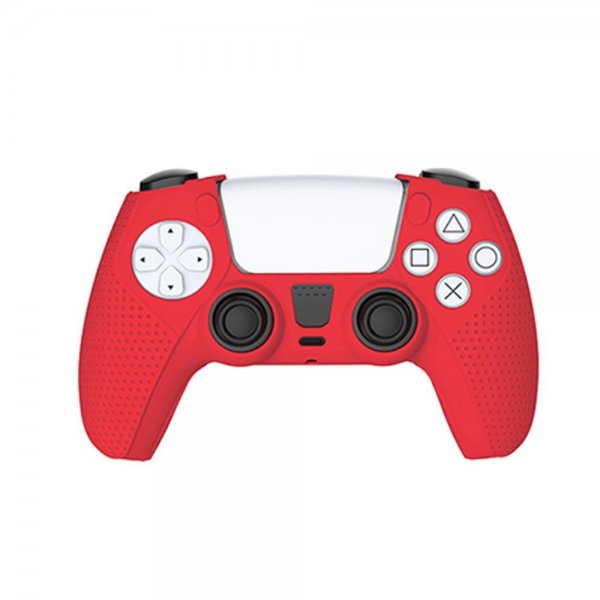 Dobe silikonisuoja PlayStation 5 -ohjaimelle, punainen