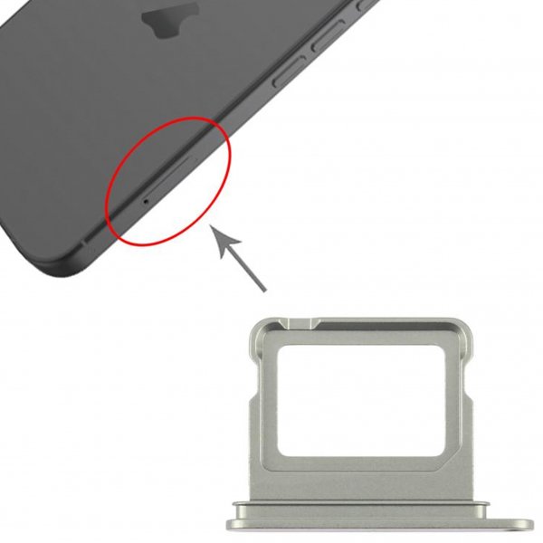 SIM-korttipidike iPhone 17:lle – Vihreä