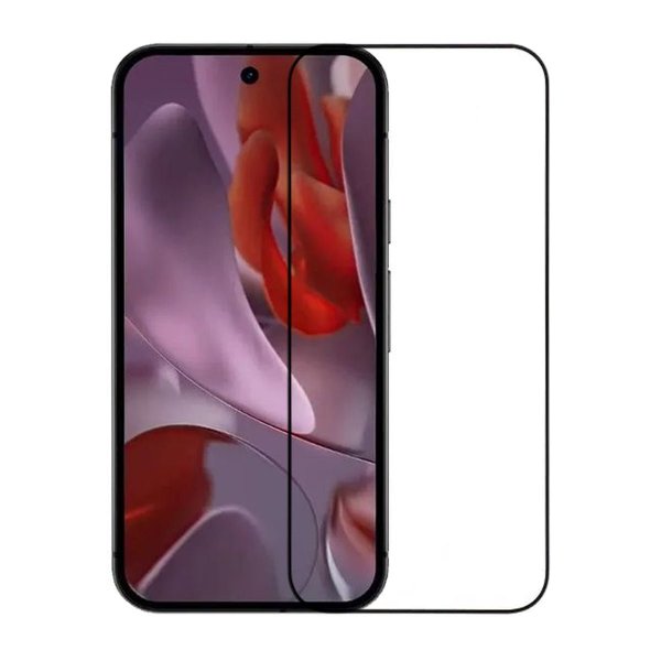 Google Pixel 9a Näytönsuoja Karkaistu Lasi Kokopeittävä