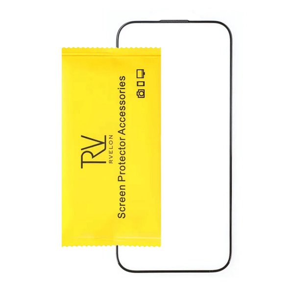 iPhone 15 Pro -näytönsuoja karkaistua lasia 3D