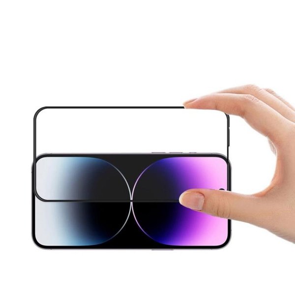 iPhone 15 Pro Max Näytönsuoja Karkaistu Lasi 3D