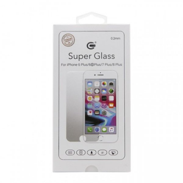 iPhone 6/6S Plus/iPhone 7 Plus/iPhone 8 Plus - Panssarilasi 0.2mm
