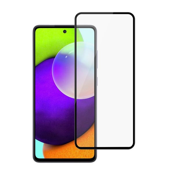 Samsung Galaxy A52/A52s 5G Näytönsuoja Karkaistu Lasi Musta