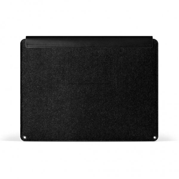 Mujjo MacBook Sleeve 13" Musta