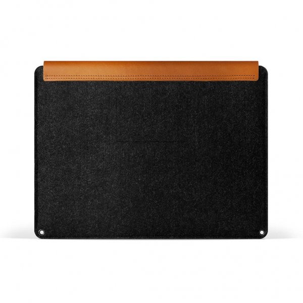 Mujjo MacBook Sleeve 13" Musta